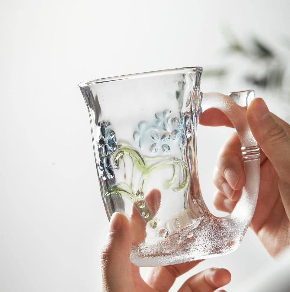 Toyo-Sasaki Handcrafted Mermaid Mug Glass Collection - Image 2