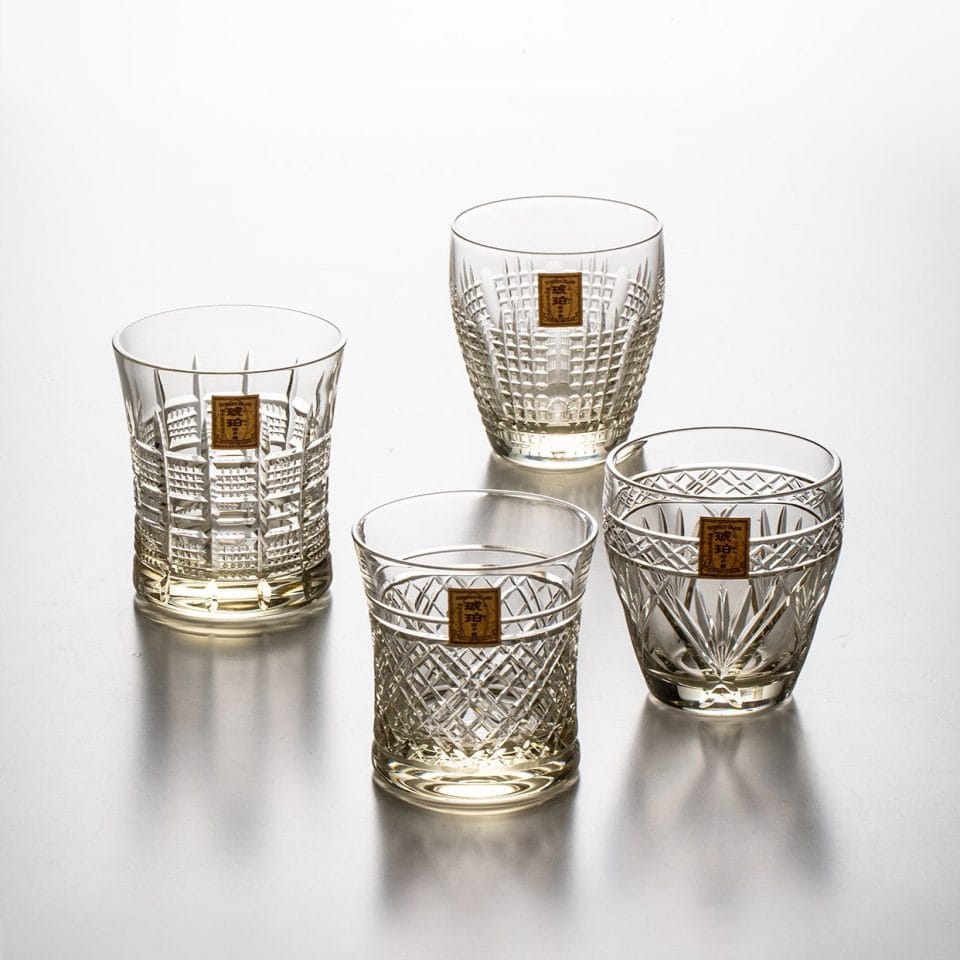 Toyo-Sasaki Kohaku Kiriko Glass Collection - Main Image