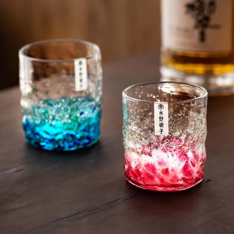 Misuno Handcrafted Starry Night Glow Glass - Main Image