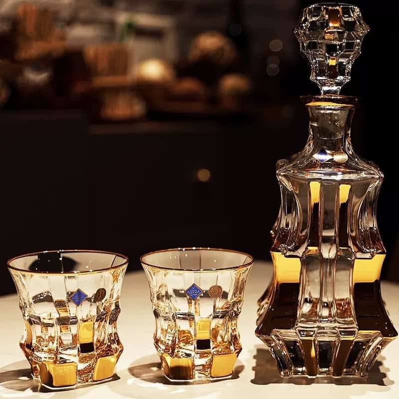Bohemia Royal Crystal Whisky Decanter Set - Image 7