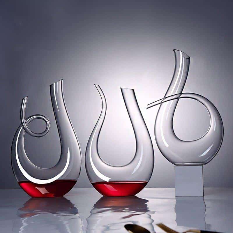 Abstract Style Wine Decanter - Main Image