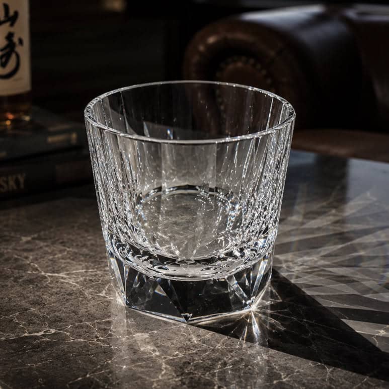 JR Handcrafted Heart-Cut Crystal Champagne Flutes with Gift Set - 图片 11