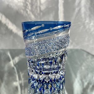 JR Handcrafted Heart-Cut Crystal Champagne Flutes with Gift Set - 图片 5