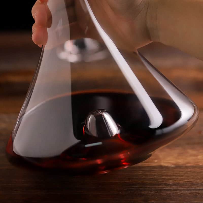 Centerpoint Crystal Glass Wine Decanter - Image 2