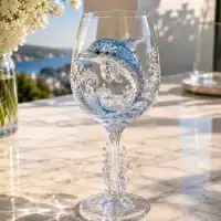 Dolphin Goblet