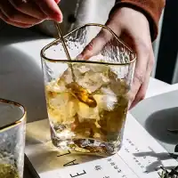 Gold-Rimmed Cup – Single